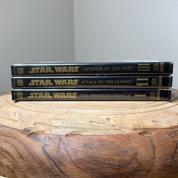 Bundle Star Wars 1 2 & 3 DVD’s Special Features - Picture 6 of 6